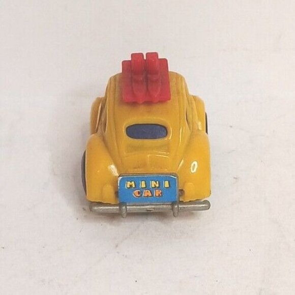 MINI VW Volkswagon 2 Beetles Set Friction (Not Working) Vintage 1 Bumper Broken - Picture 6 of 15